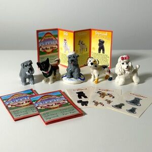 Vintage 90s Topps Precious Puppies #19-23  (OA2)